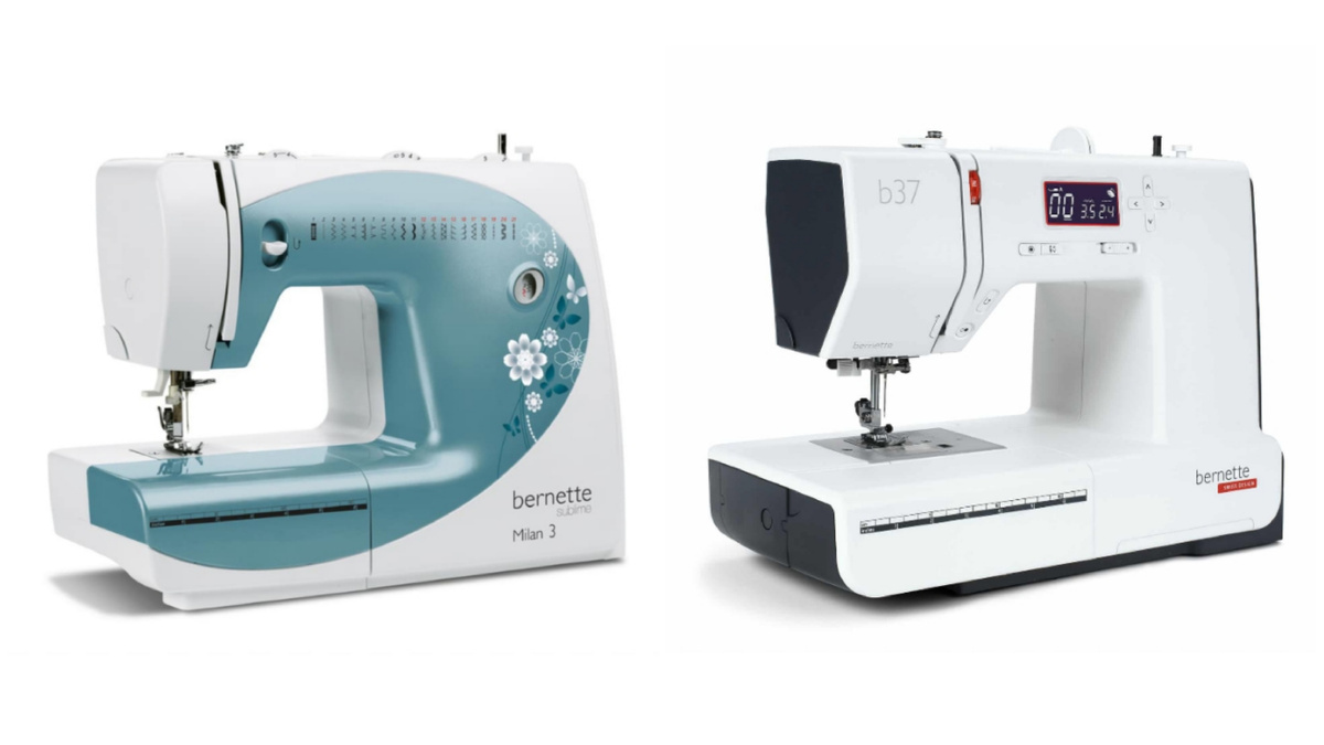 Bernette Milan3 и b37 - мои швейные подруги, обе на ходу, обе стоят в мастерской 