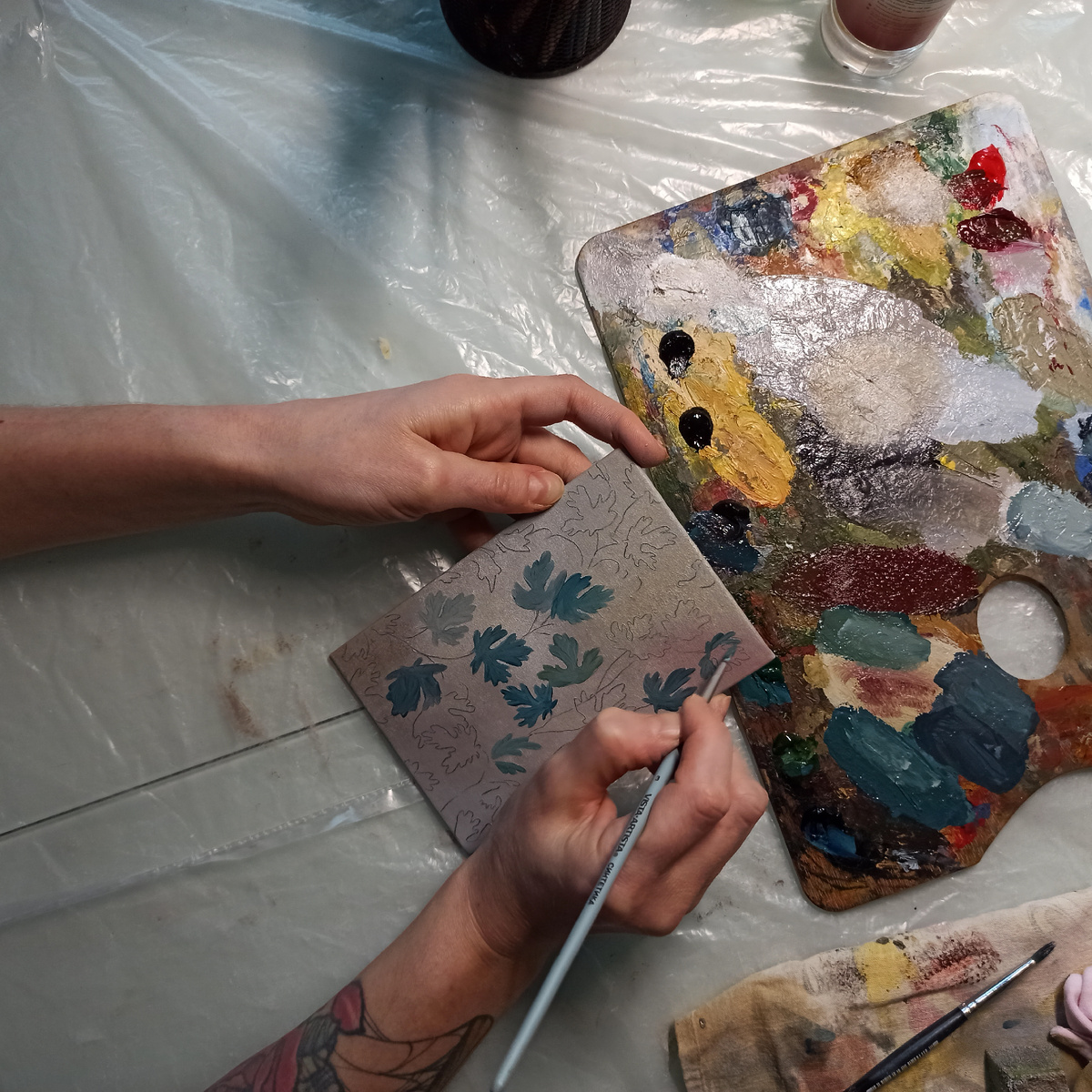 фото автора. холст, масло, формат 10х15