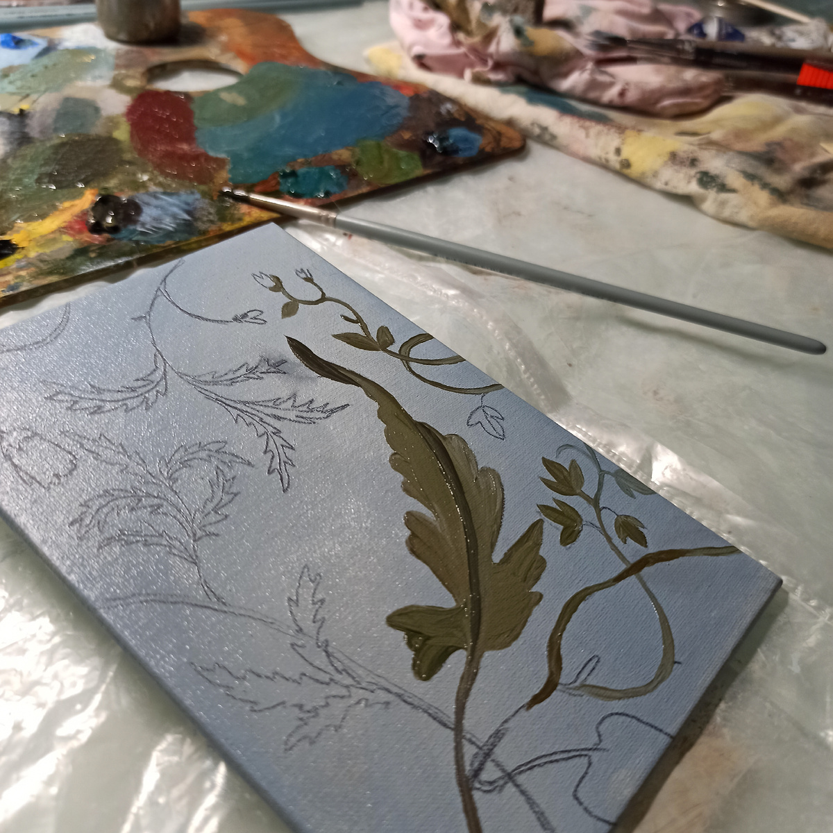 фото автора. холст, масло, формат 10х15