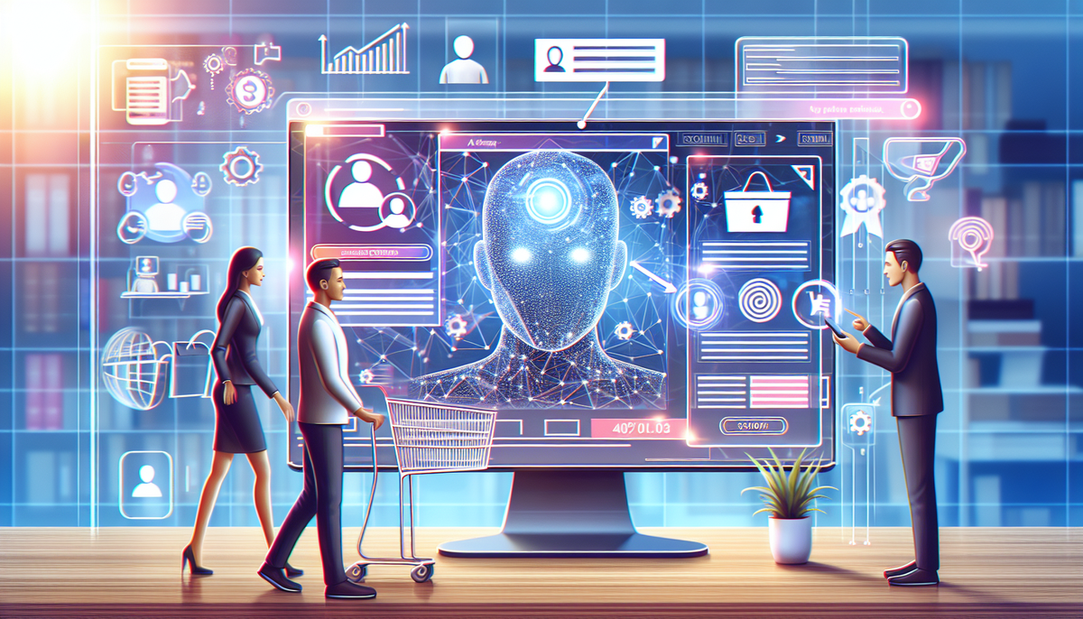 ИИ анализирует поведение на сайте 