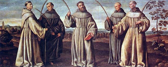 The Martyrs of Marrakesch, Franciscan friars