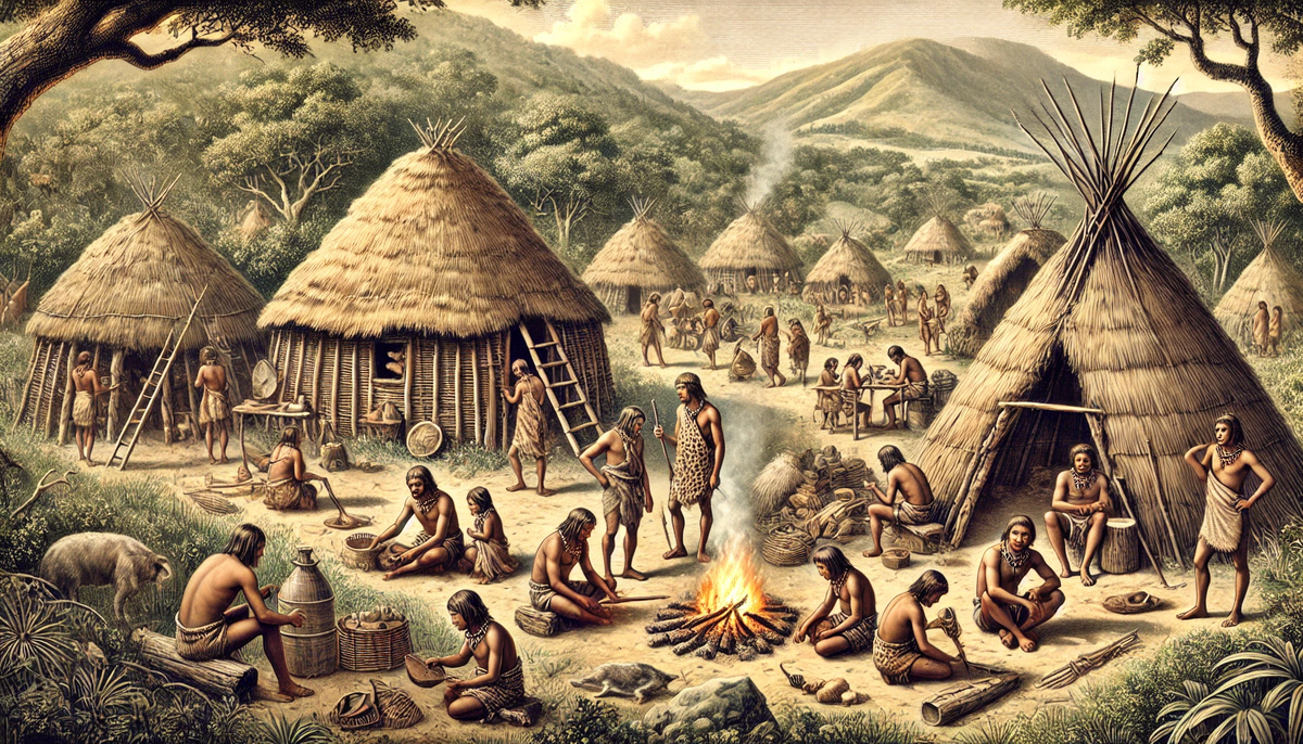 Родоплеменной период до 9 века н.э.