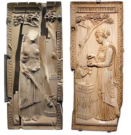 Диптих Симмахова-Никомахов (к.IV - н.V вв.) в цвете