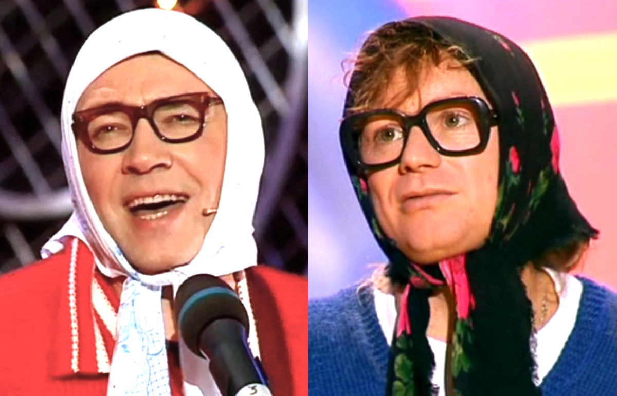 на фото Матрёна Нигматуллина и Клавдия Цветочек