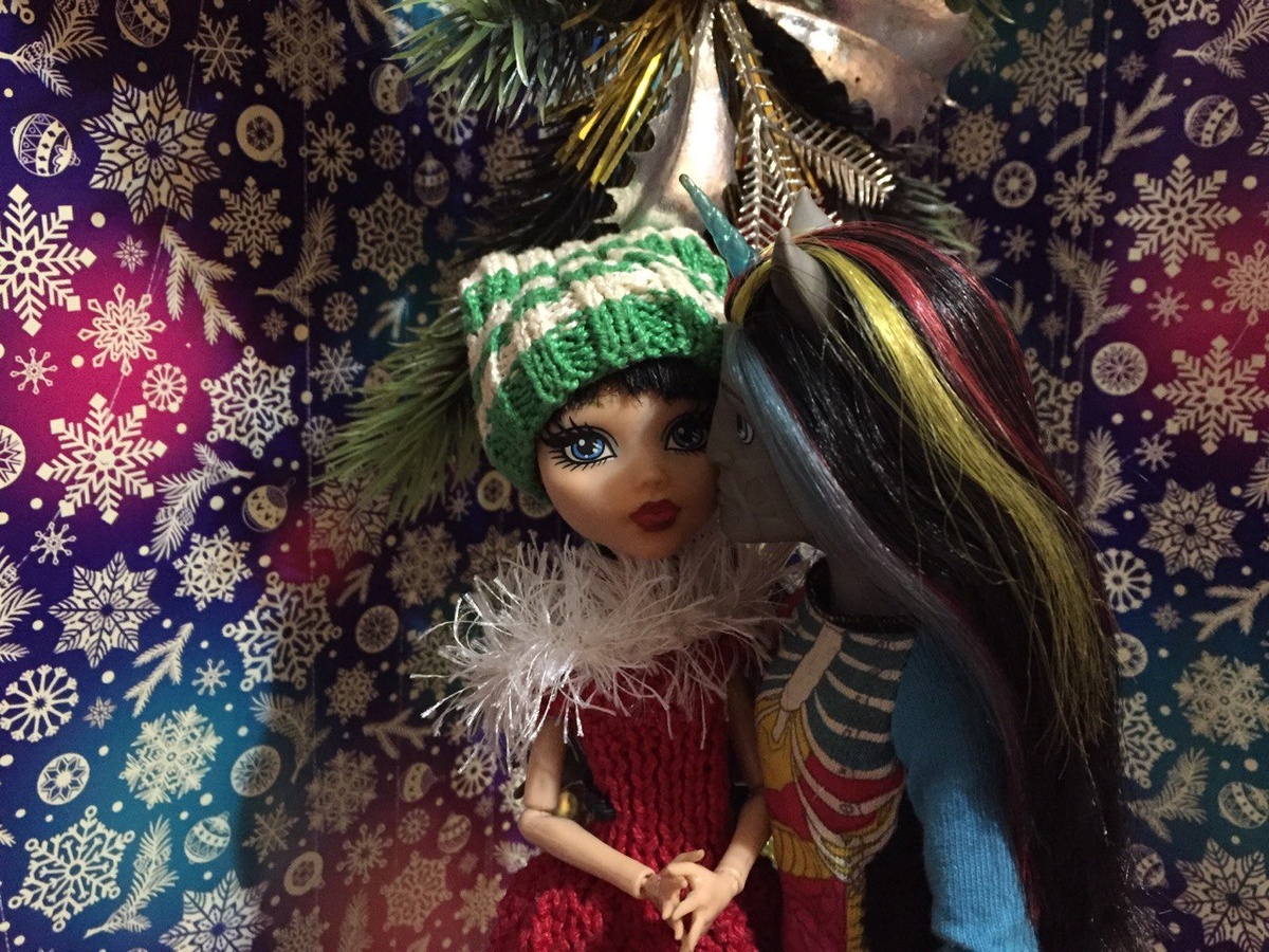 Поцелуи под омелой