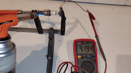 Нагрев свечей зажигания