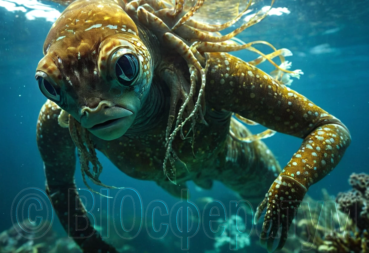 Люди общались с морскими существами?