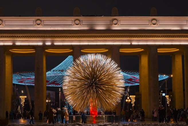 Источник: пресс-служба фестивалей «Снег и лед в Москве» и «Город Света»