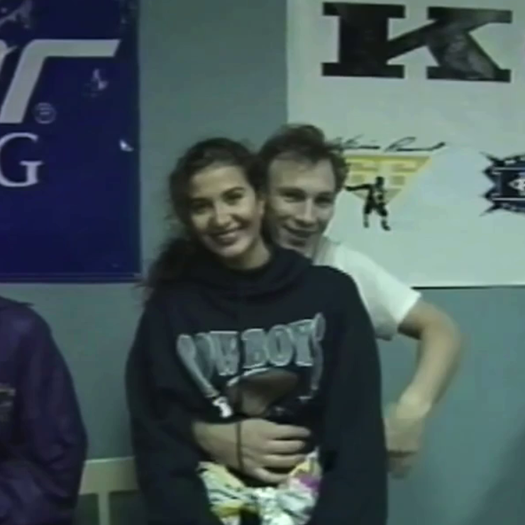 Этери Тутберидзе с мужем Николаем Аптером