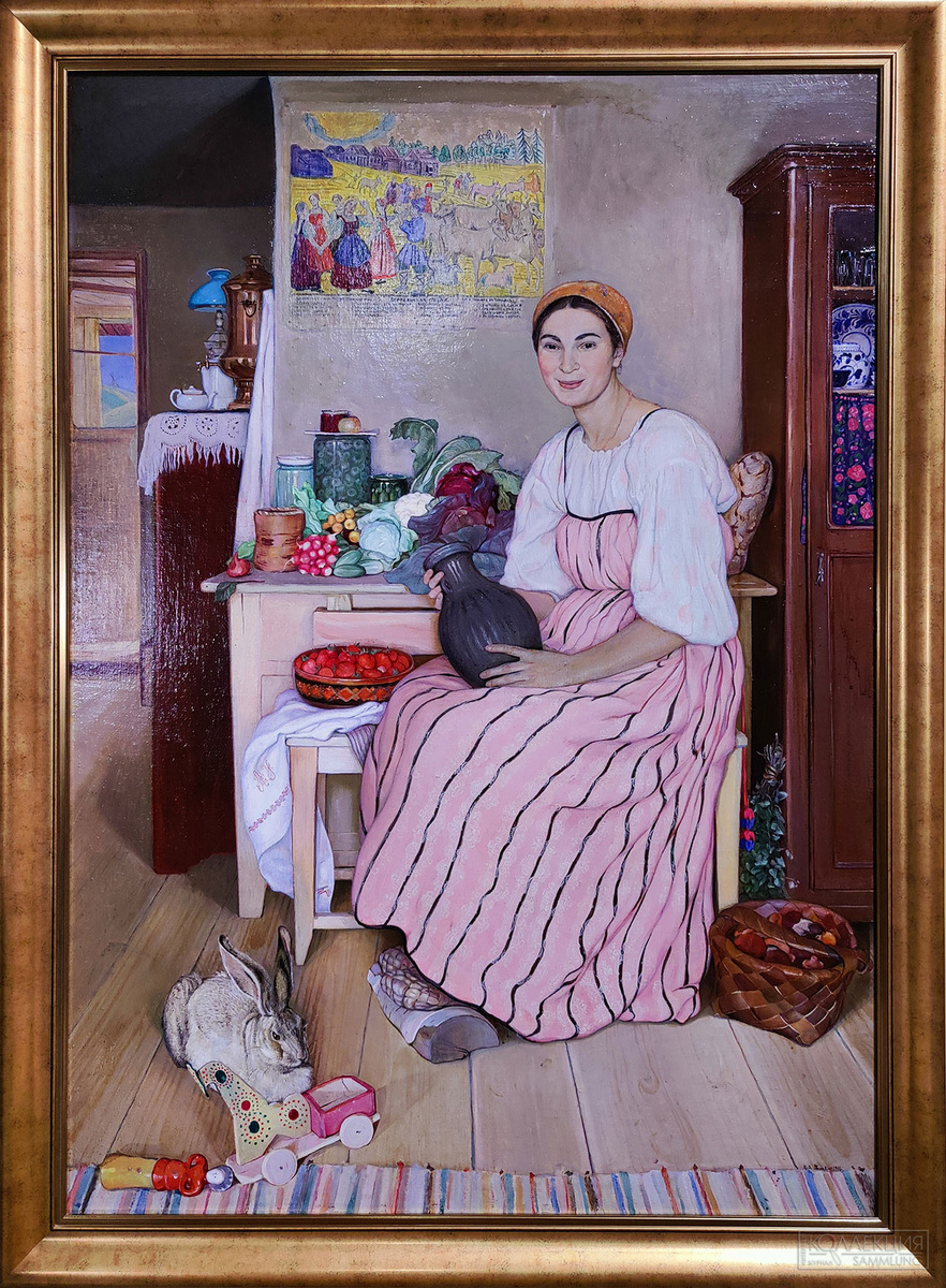 Анастасия Уханова. Хозяюшка. 1916