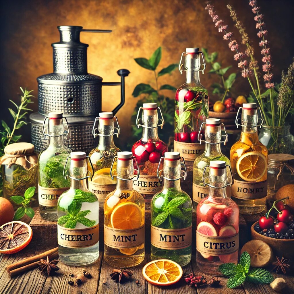 Настойки на самогоне