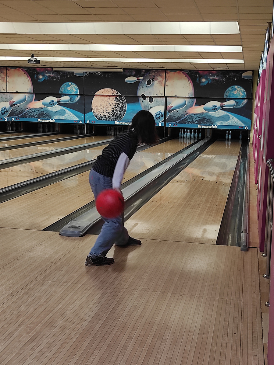 День рождения Маши, боулинг 