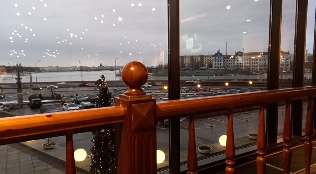 Вид из ресторана Беринг отеля Санкт-Петербург