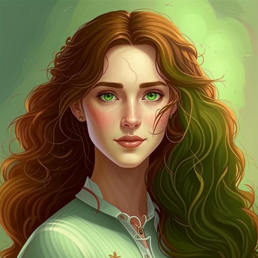 (Это одна из генерации изображений по описанию Карины) 