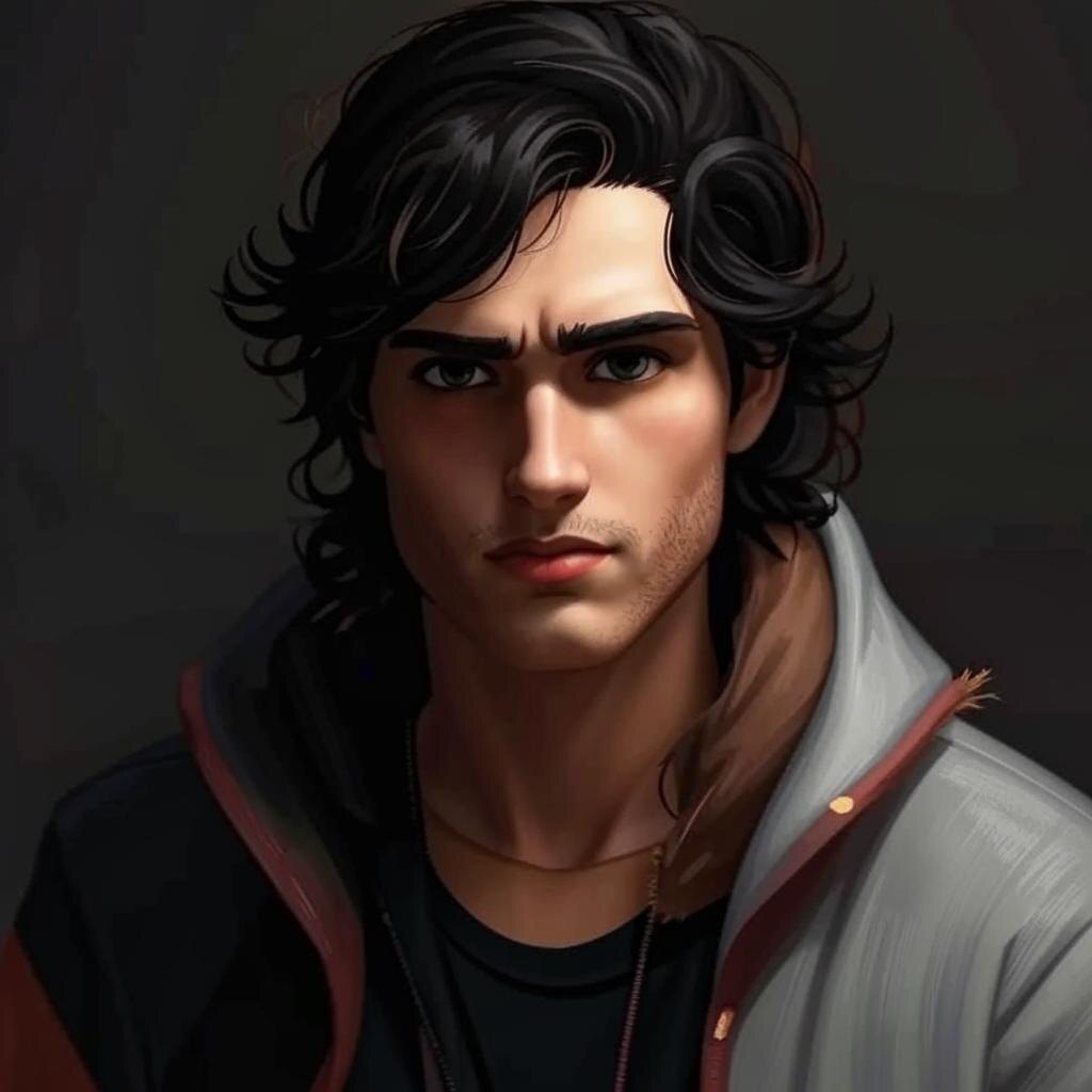 (А это изображение Тима (Тимура), правда по неизвестной мне причине генератор предпочёл сделать ему серые глаза вместо карих) 