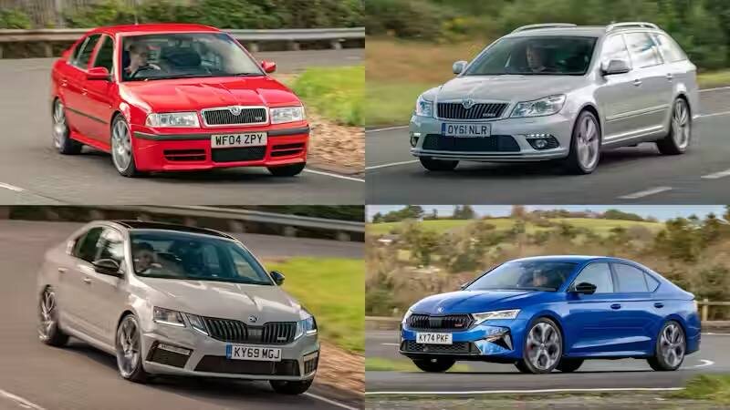 Поколения Skoda Octavia VRS 