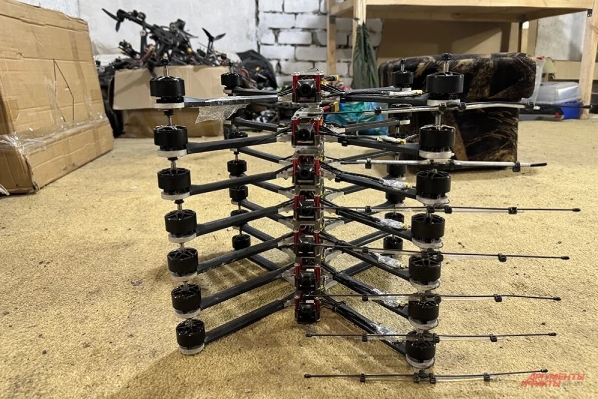    Трофейные украинские дроны