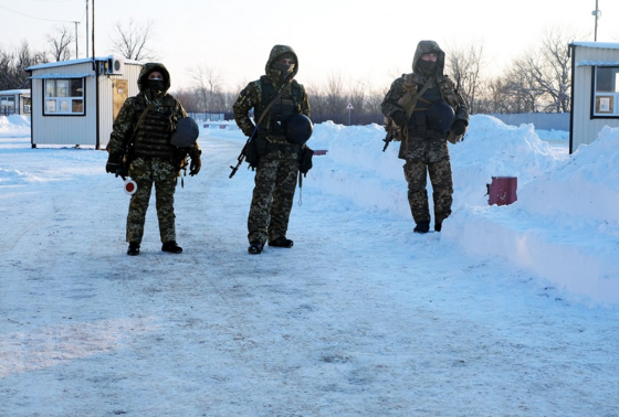    Украинские пограничники
