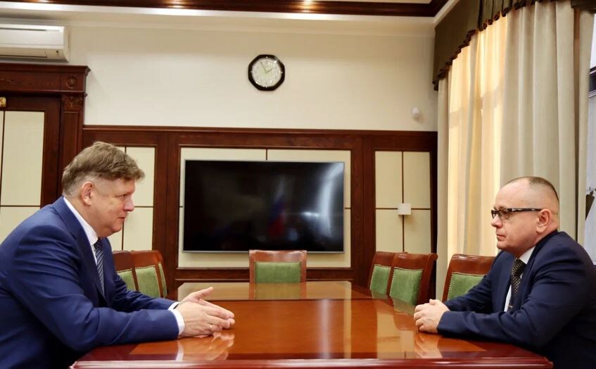     Анатолий Серышев встретился с председателем Арбитражного суда Западно-Сибирского округа