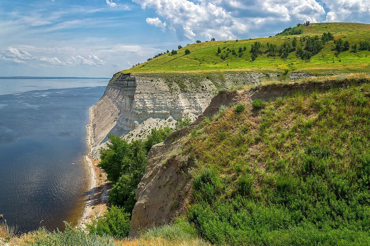 Утёс Степана Разина. Саратовская область. Фото: О. Елисеева.