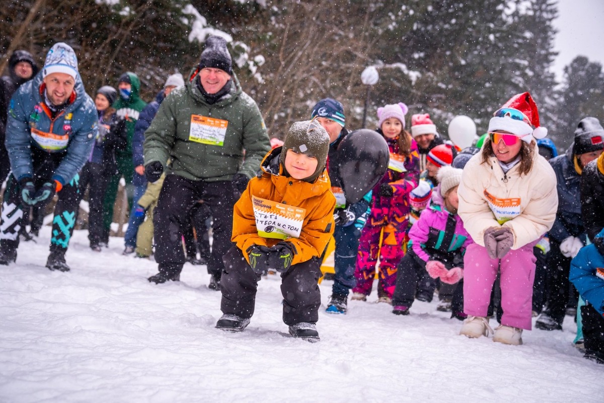    Забег обещаний по новогодней лыжне