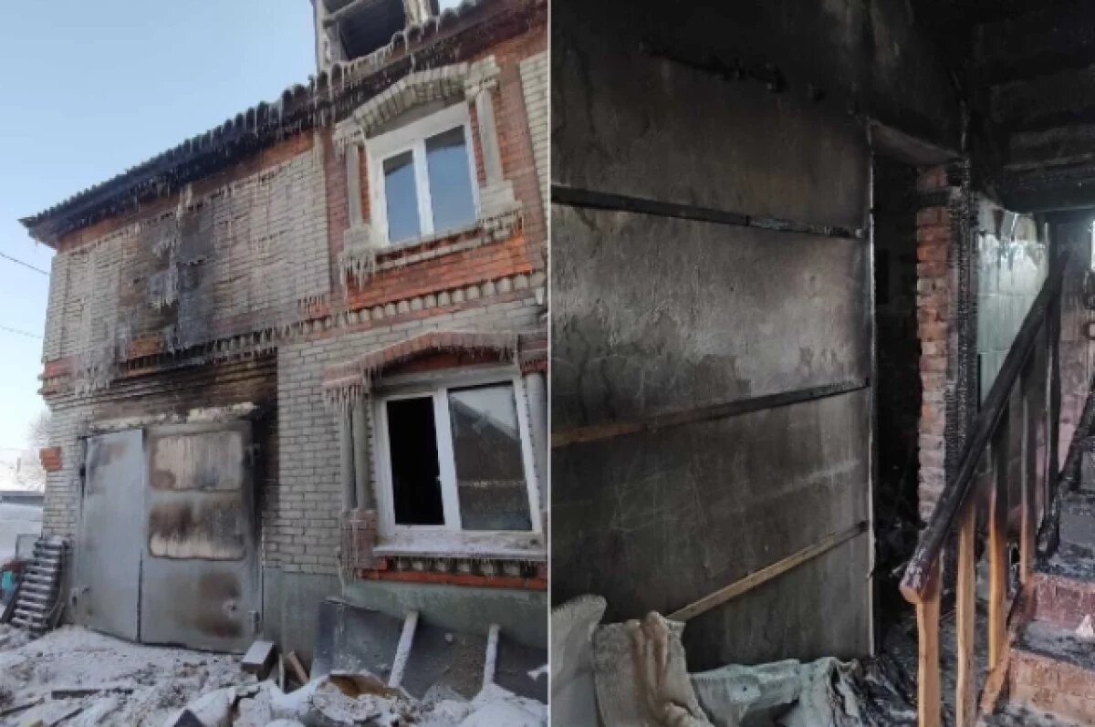    Дом, гараж, машину мгновенно забрал огонь у мужчины в Комсомольске-на-Амуре