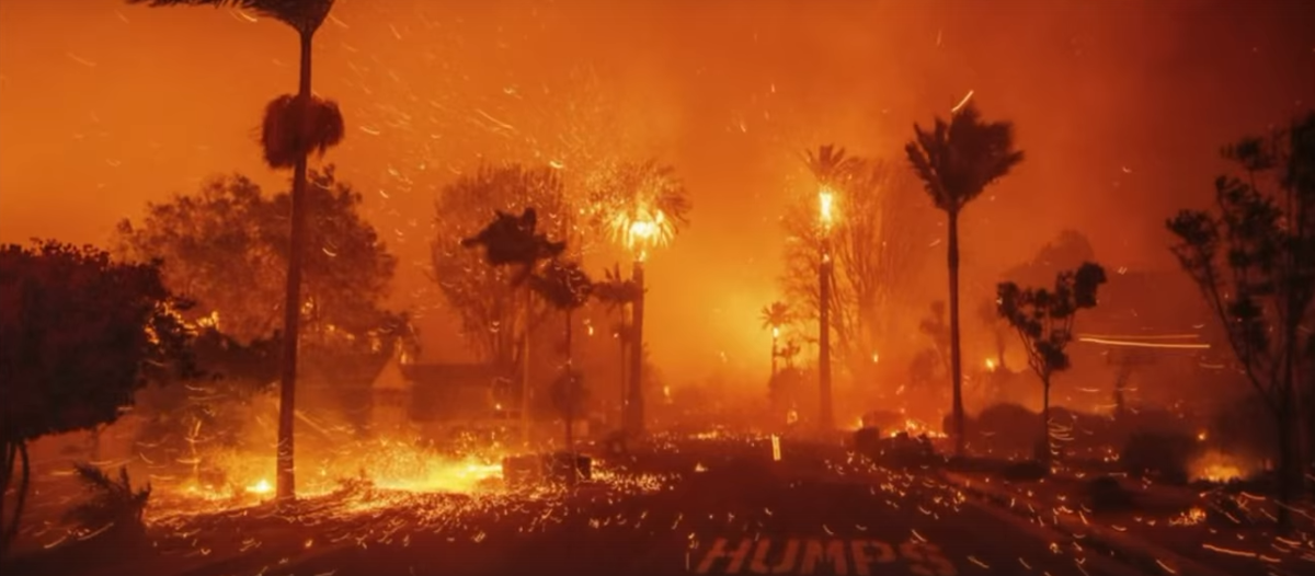 Пожары в Калифорнии 