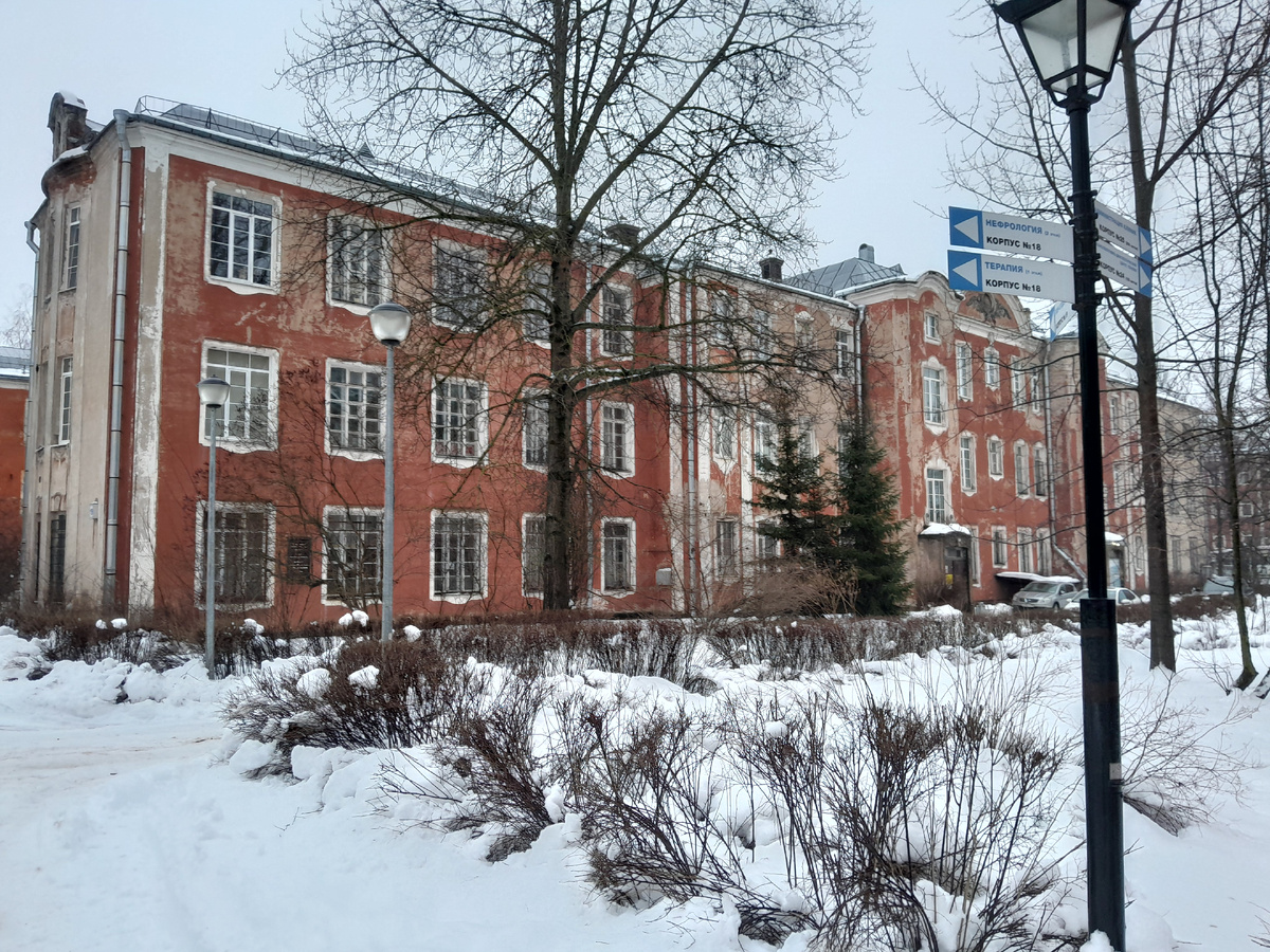 Один из учебно-лечебных корпусов СЗГМУ (фото автора)