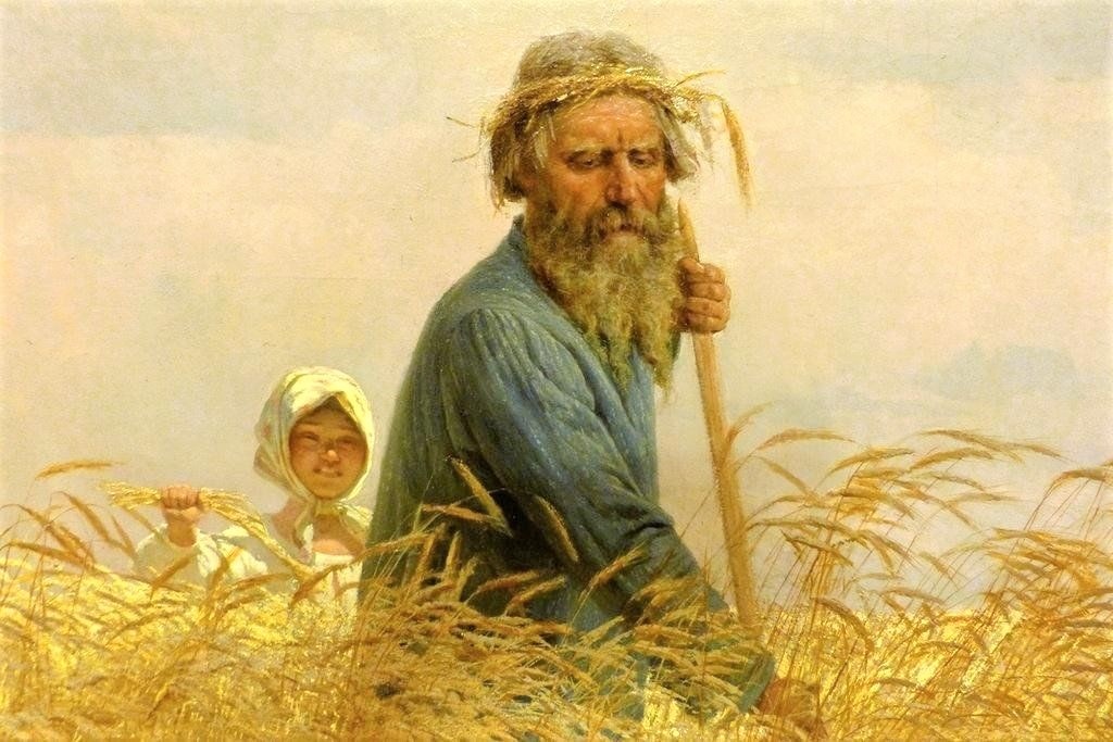 Григорий Мясоедов: «Страдная пора. Косцы». 