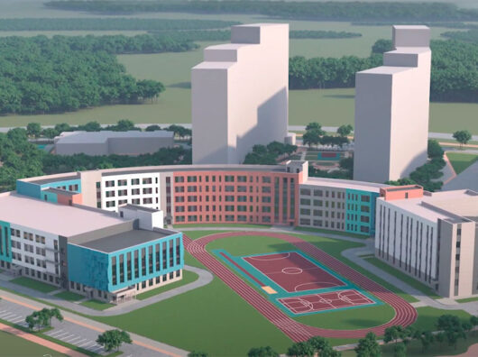    Школа в микрорайоне "Левобережье" в Ростове-на-Дону //Фото Дон-ТР