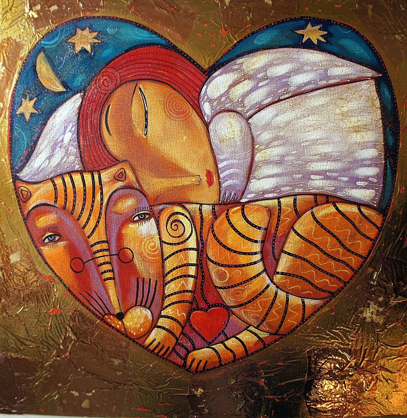 Стиль работ художника искусствоведы определяют как этно-инфанс. Фото из личного архива Валерия ИВАНОВА