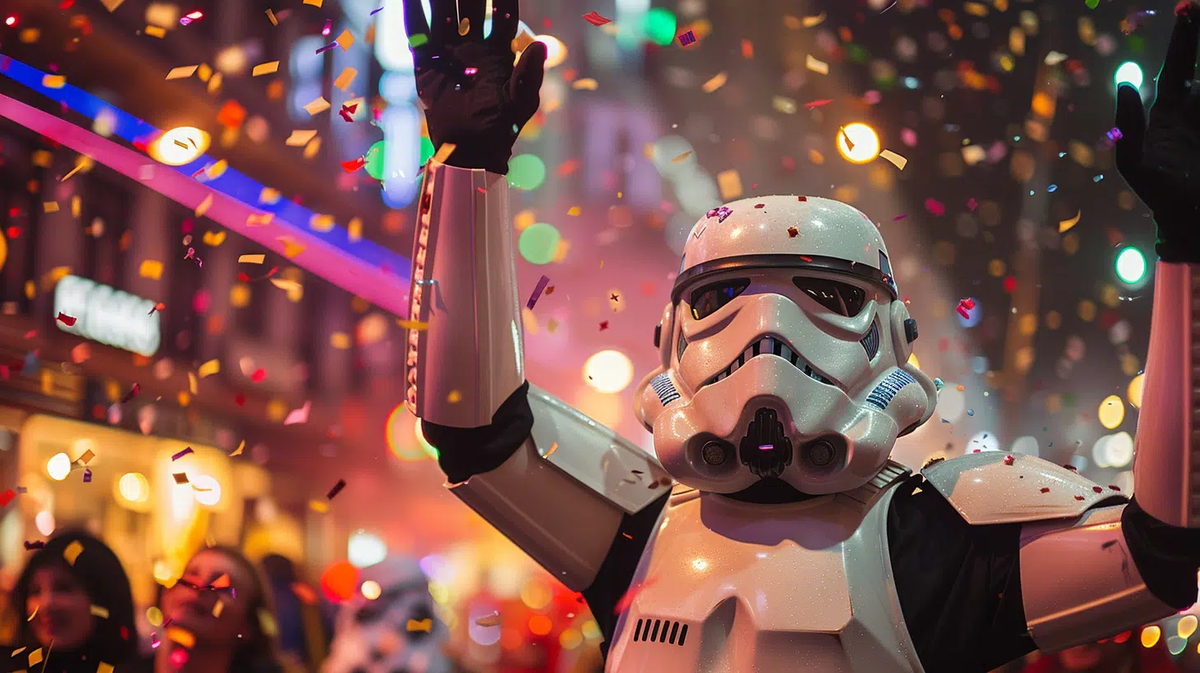 Поздравляем вас со Старым Новым годом, друзья, и желаем вам прекрасного настроения!