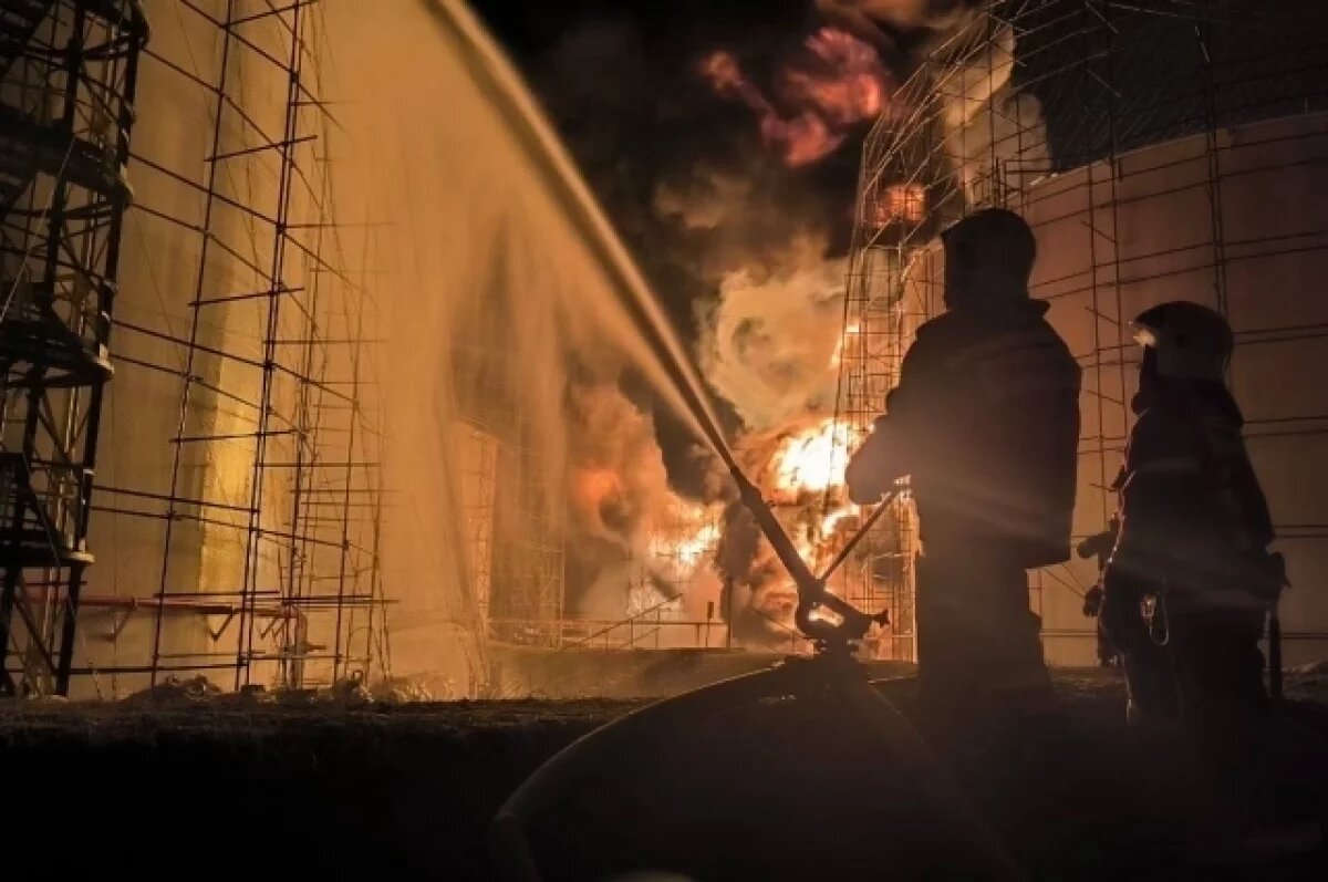    Гусев: при атаке на нефтебазу в Воронежской области никто не пострадал