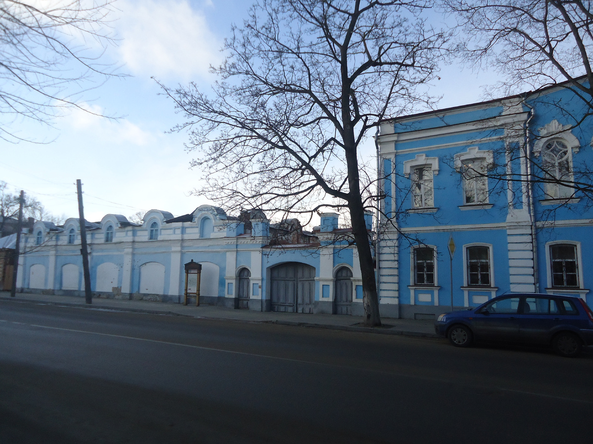 Забор и усадьба купца Заусайлова. Из архива автора.