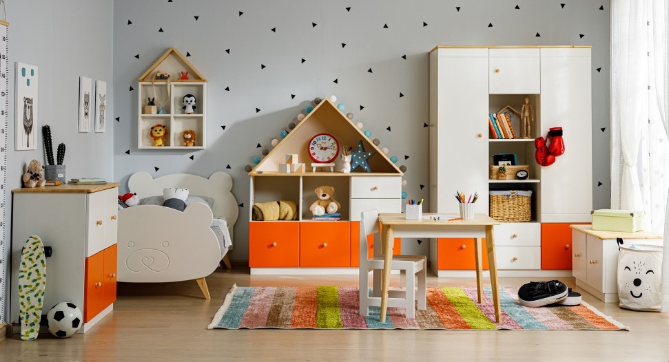 на фото: Комната для детей и подростков Тимберика Кидс 