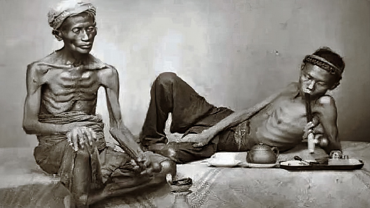 Китайские курильщики опиума