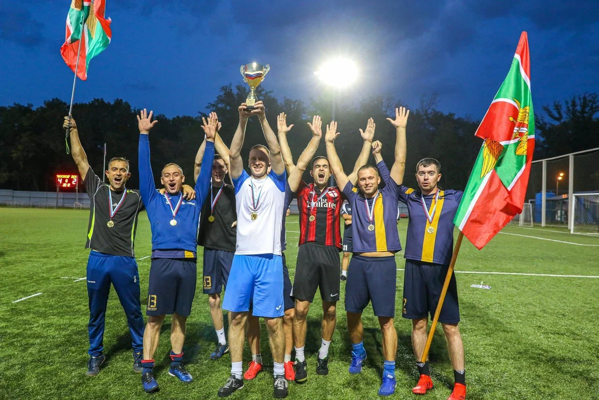 Ежегодный турнир по мини-футболу на открытом воздухе для сотрудников Аэропорта Курумоч