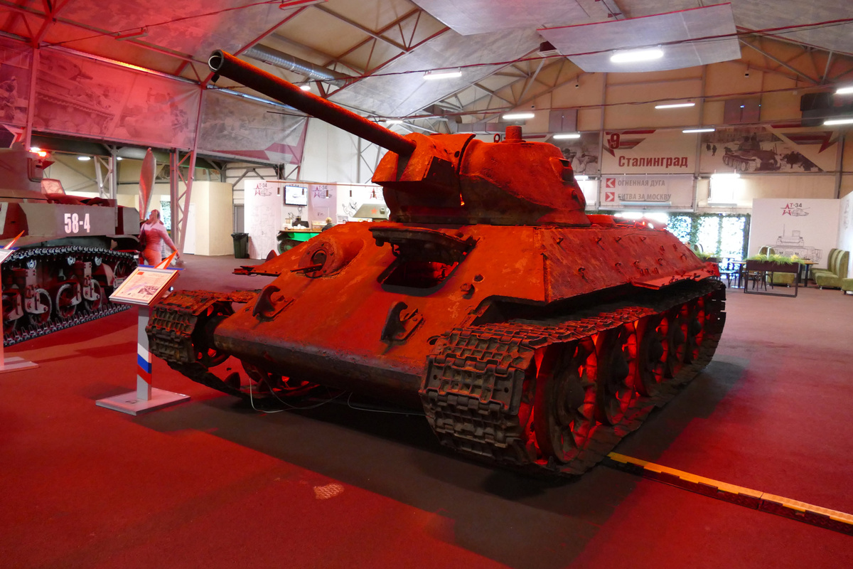 Нынешнее состояние Т-34.