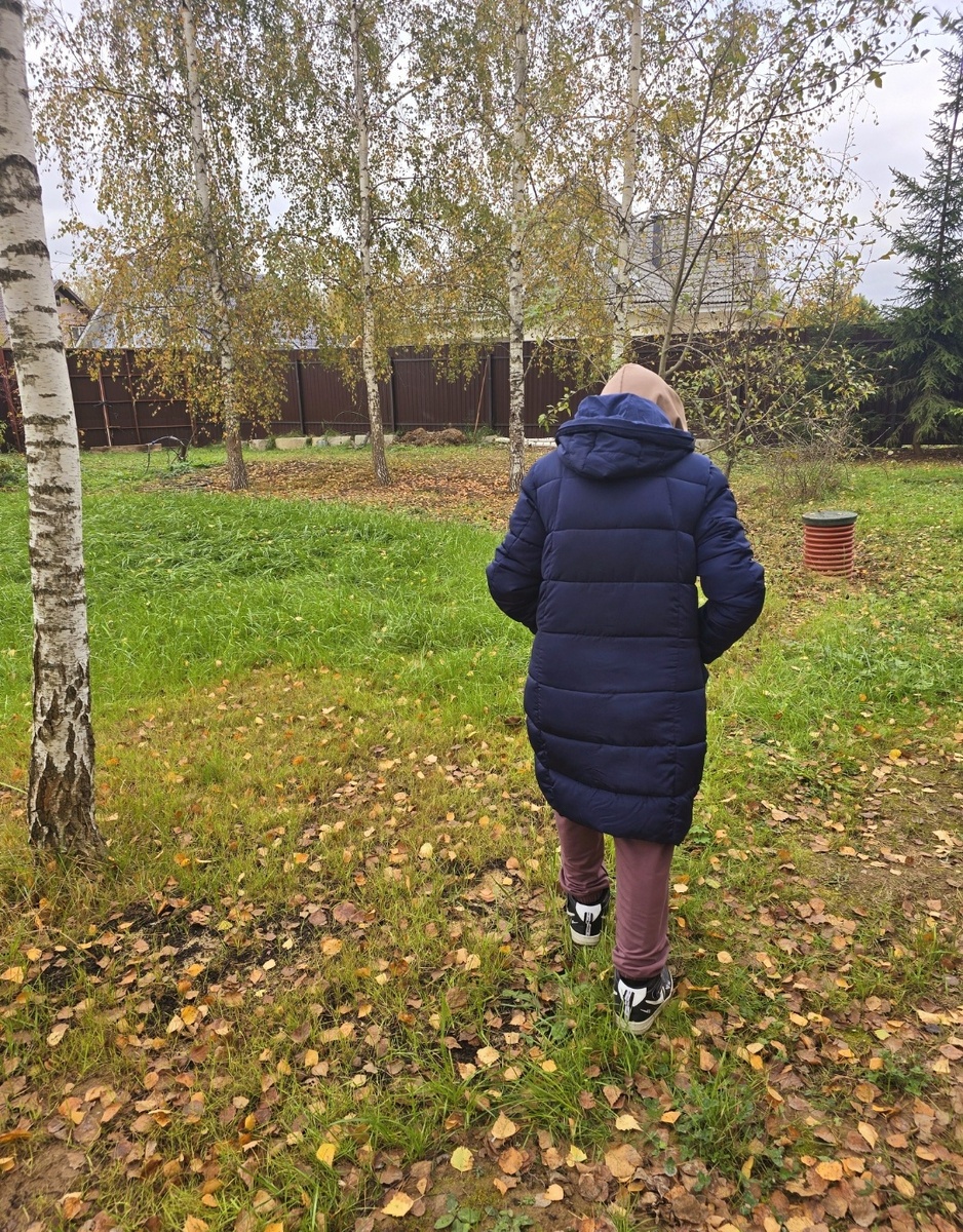 Осенью была в гостях (грибы искали)