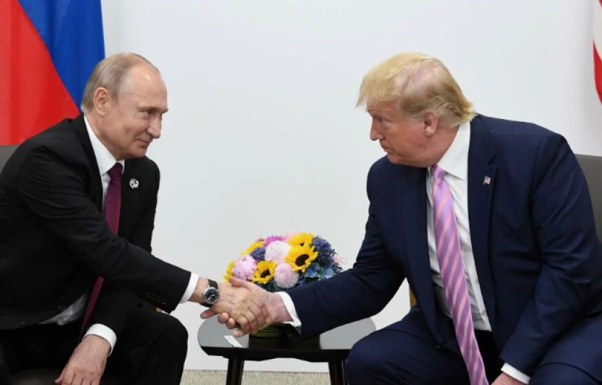 Встреча трампа с путиным
