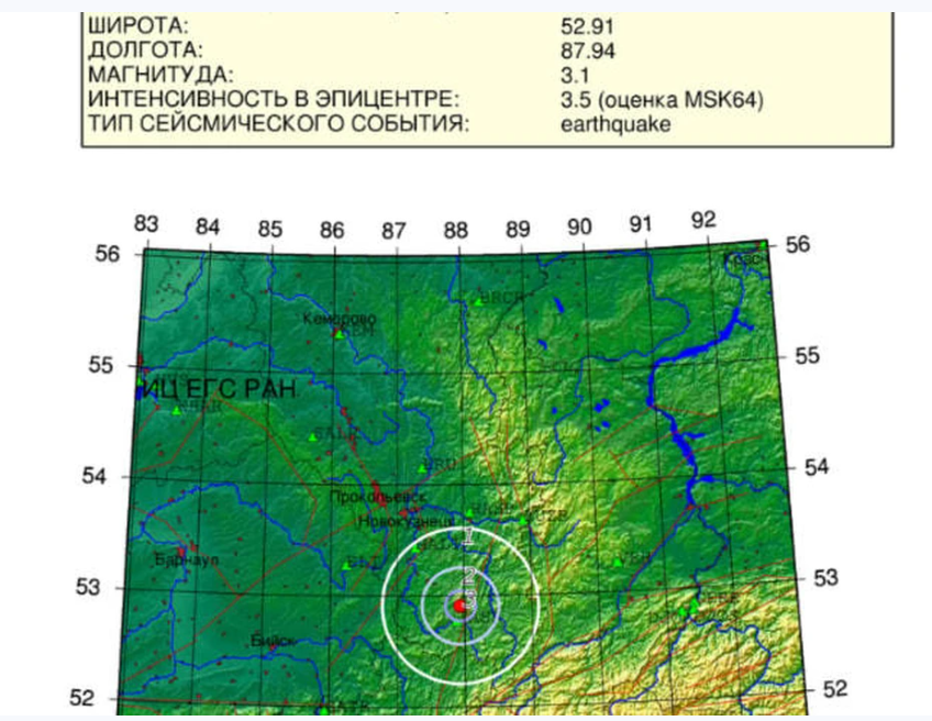    Фото: Алтае-Саянский ФИЦ ЕГС РАН