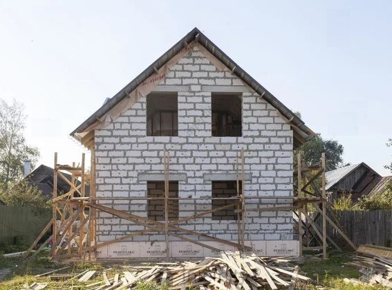 Двухэтажный дом из газоблоков 150 квадратов площадью