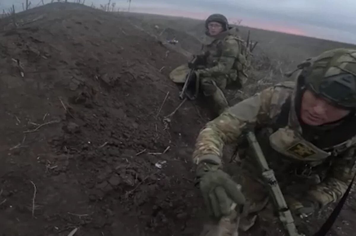    Появилось видео уничтожения наблюдательного пункта ВСУ от первого лица