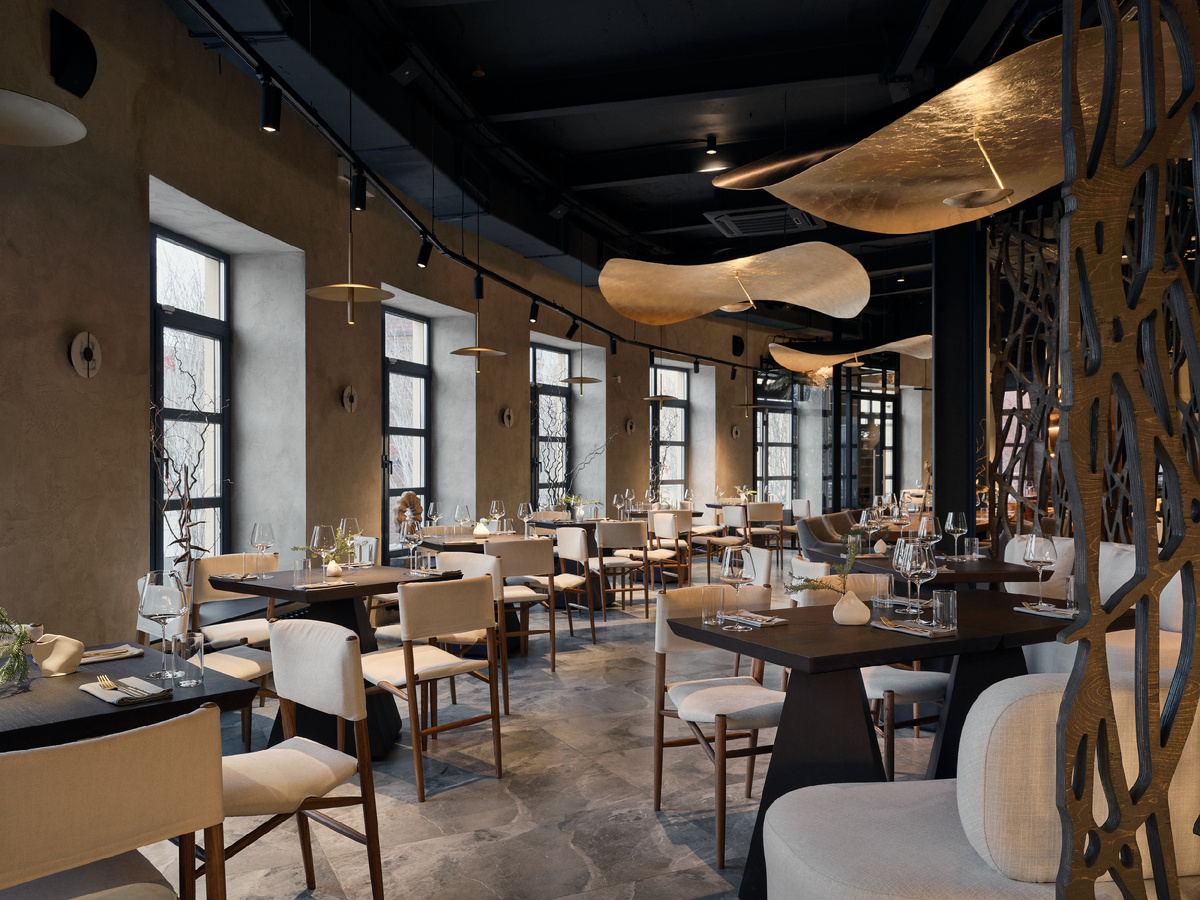 Ресторан Barca в Санкт-Петербурге. Фото: Дмитрий Цыренщиков, дизайн: finoarte 