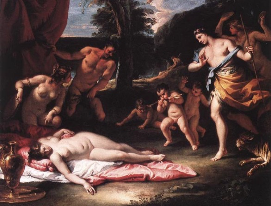 Риччи Себастьяно. Вакх Бахус и Ариадна.. Мне тоже вакханалия как тот так представляется