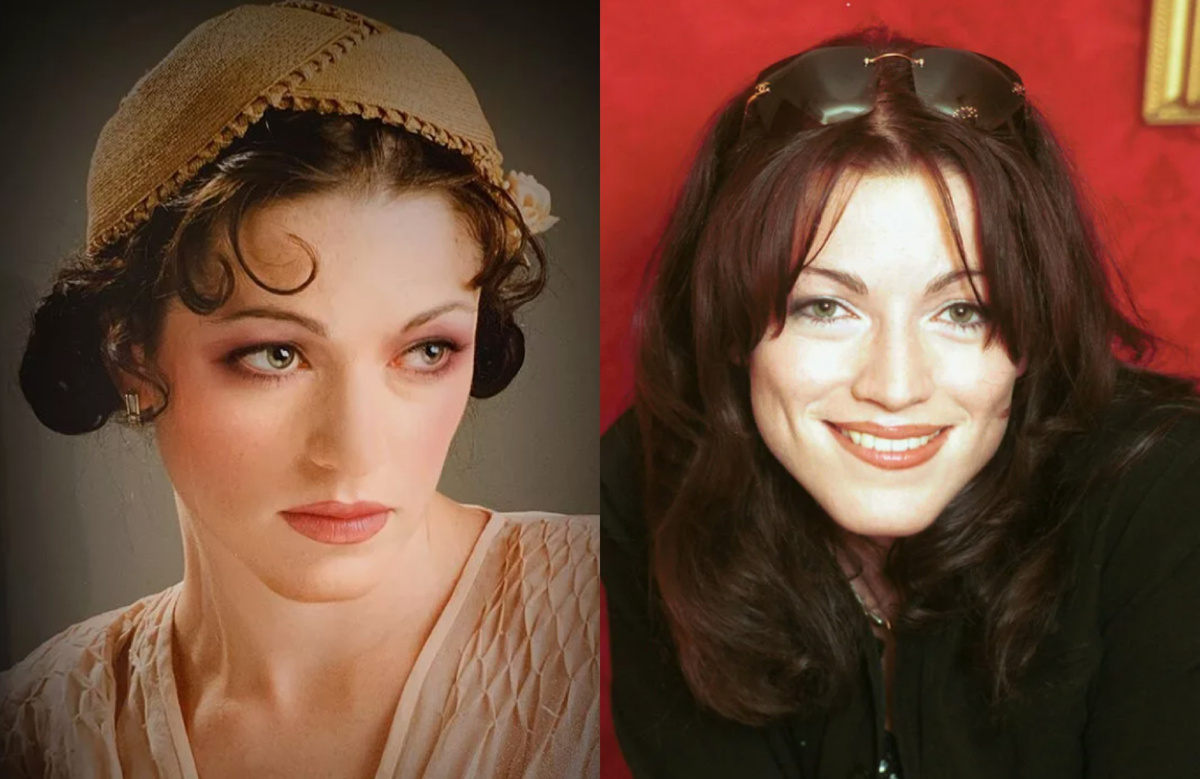 на фото Алена Хмельницкая в молодости 