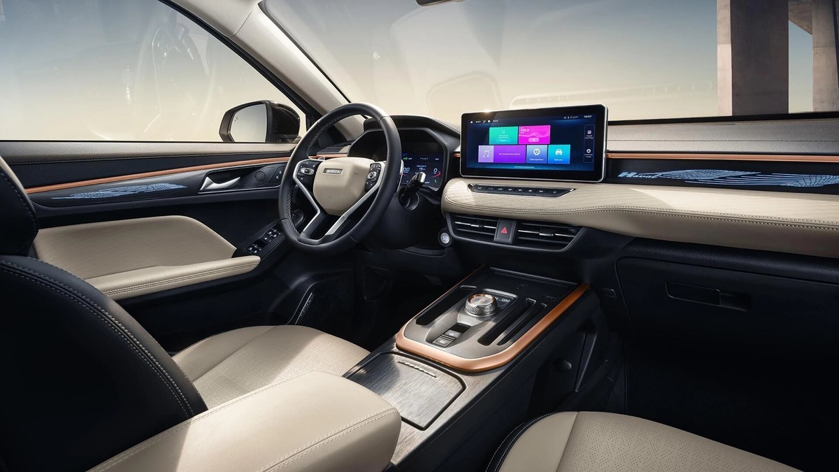 Интерьер Haval Jolion 2025