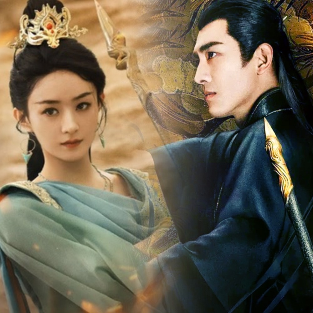 Короче, сюжет такой: а он ее любит, а она его любит, но они не могут быть вместе, потому что вот ну потому, но ведь он ее любит и она его любит, но они не могут быть вместе... и примерно так серий 30. Коллаж автора