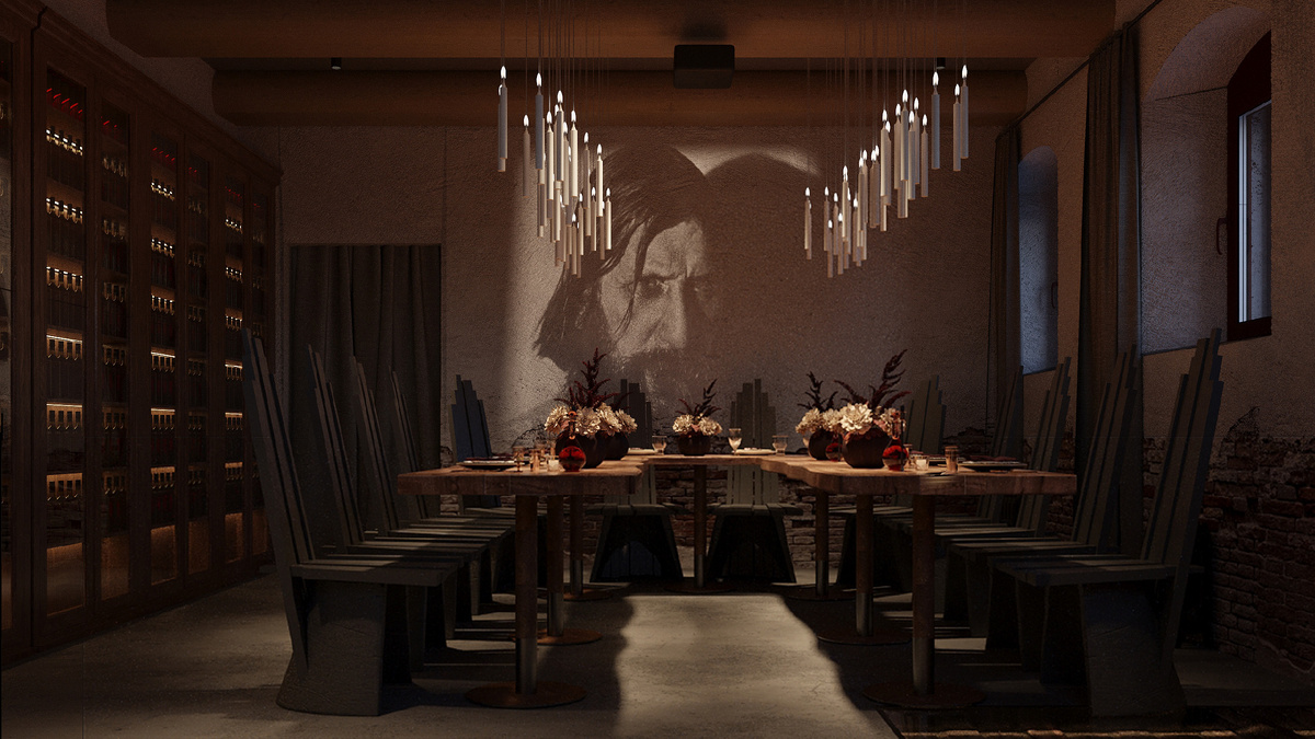 Визуализации дома питейной культуры в Тюмени