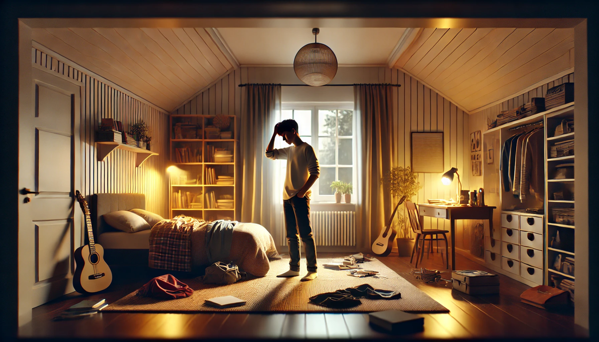 Уборка спальни